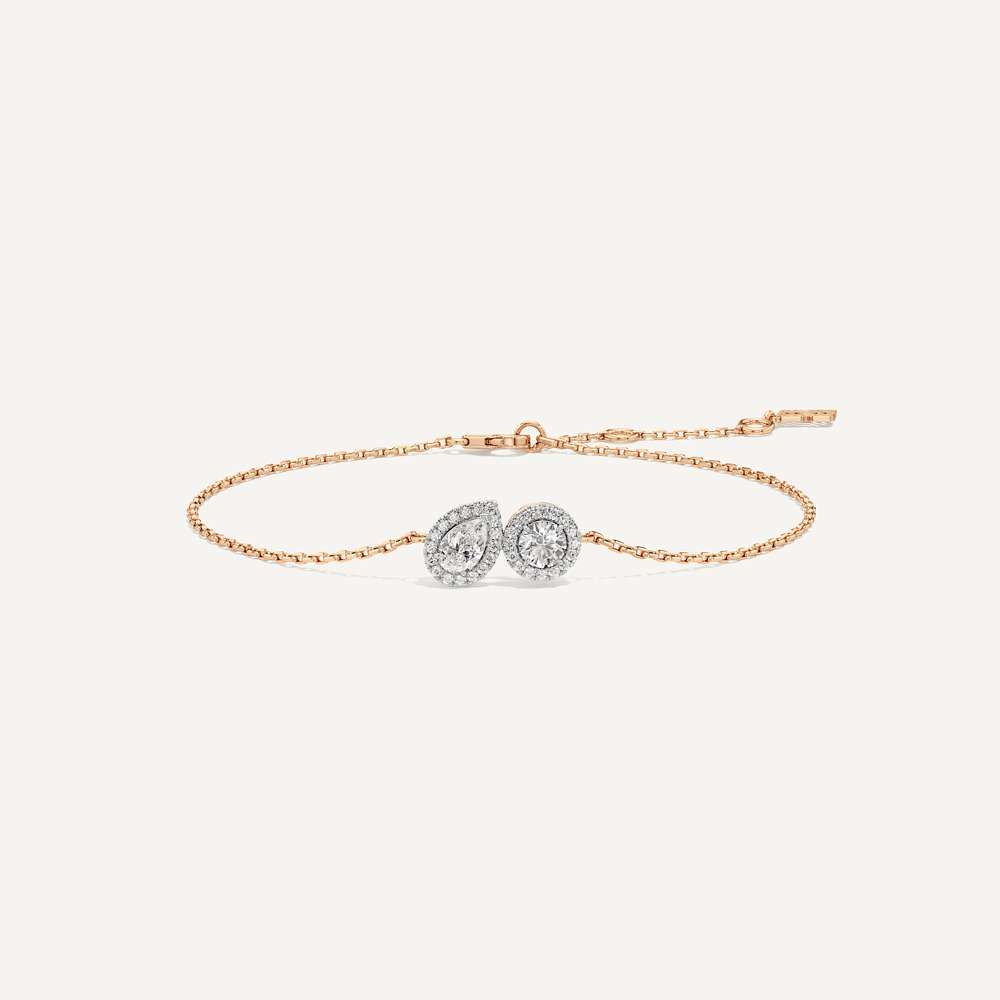 Rio Pear & Round Duo Diamond