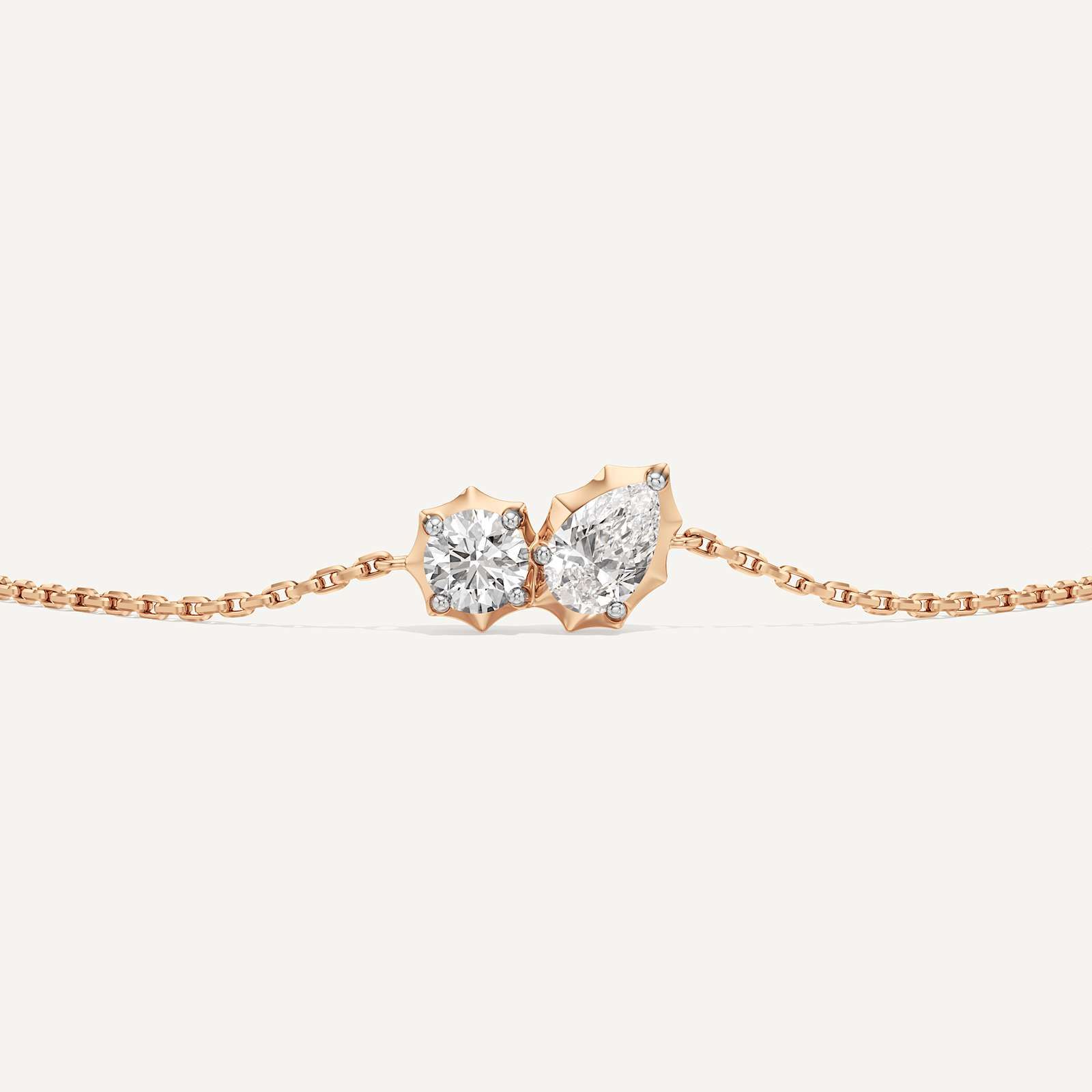 Carter Pear & Round Duo Diamond