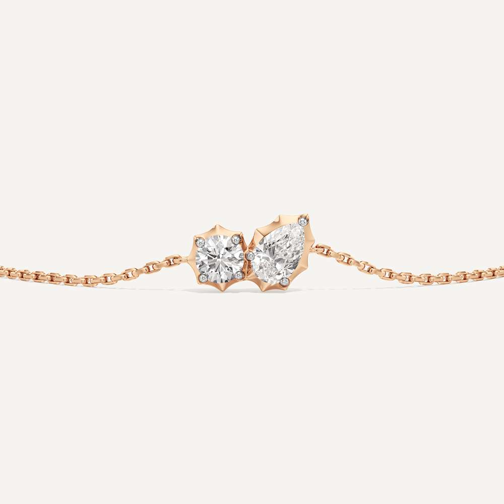 Carter Pear & Round Duo Diamond