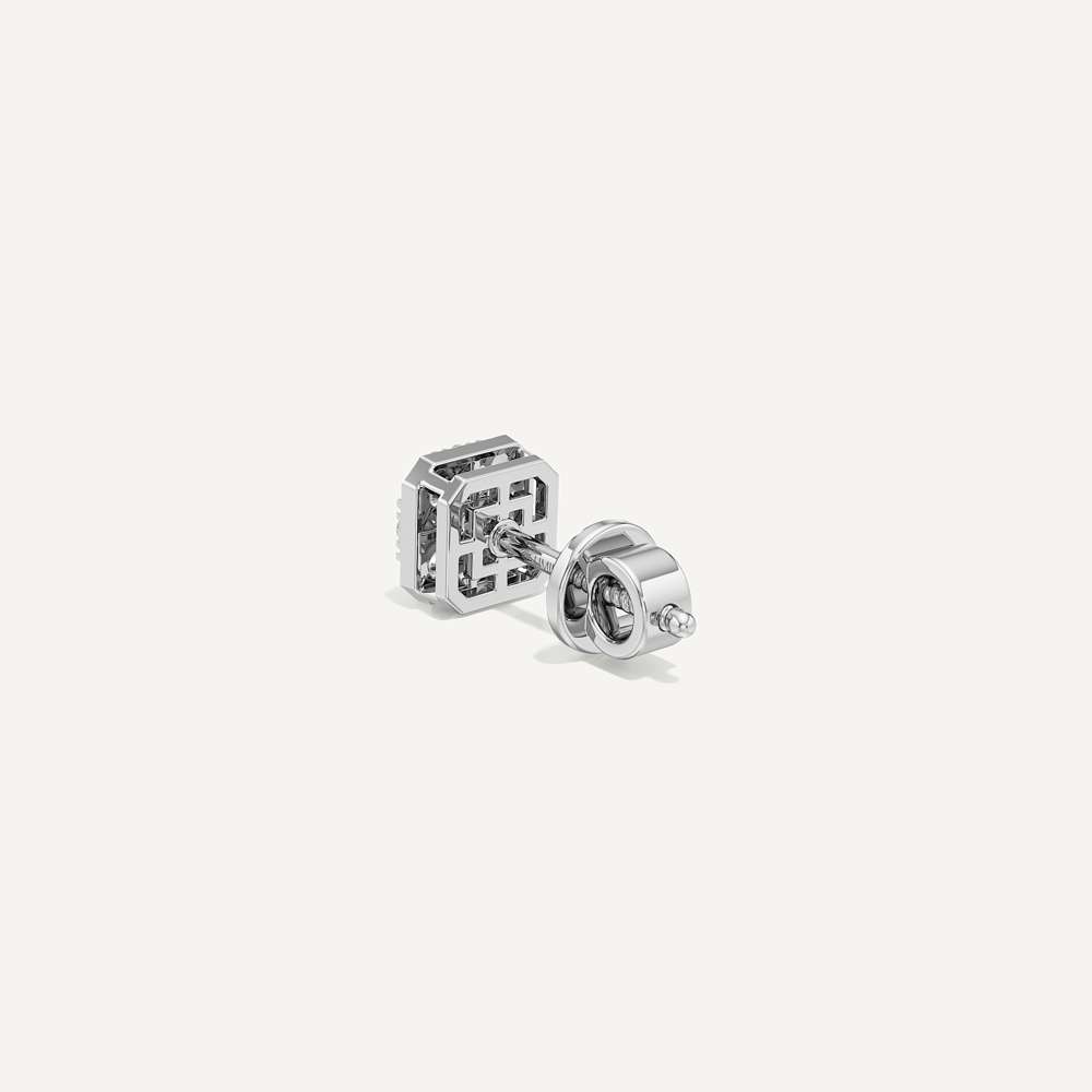 Timeless Cushion Diamond Earrings