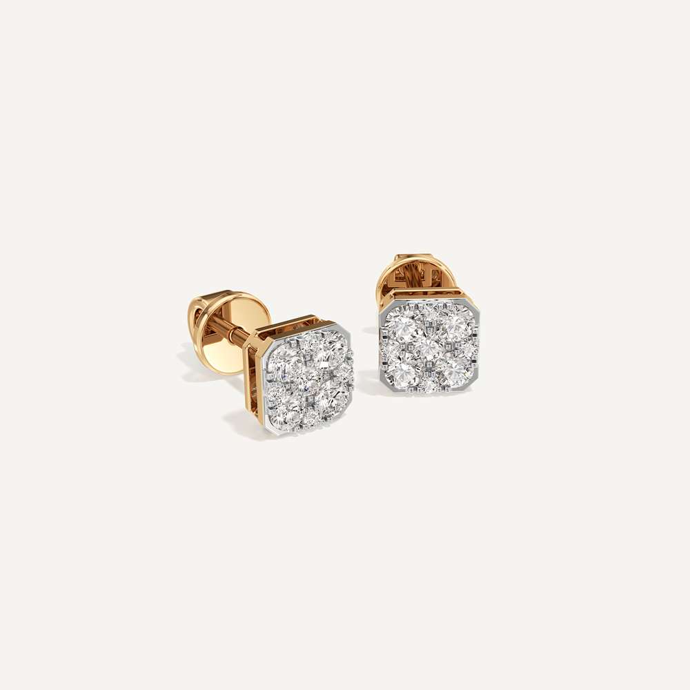 Eternal Asscher Diamond Earrings