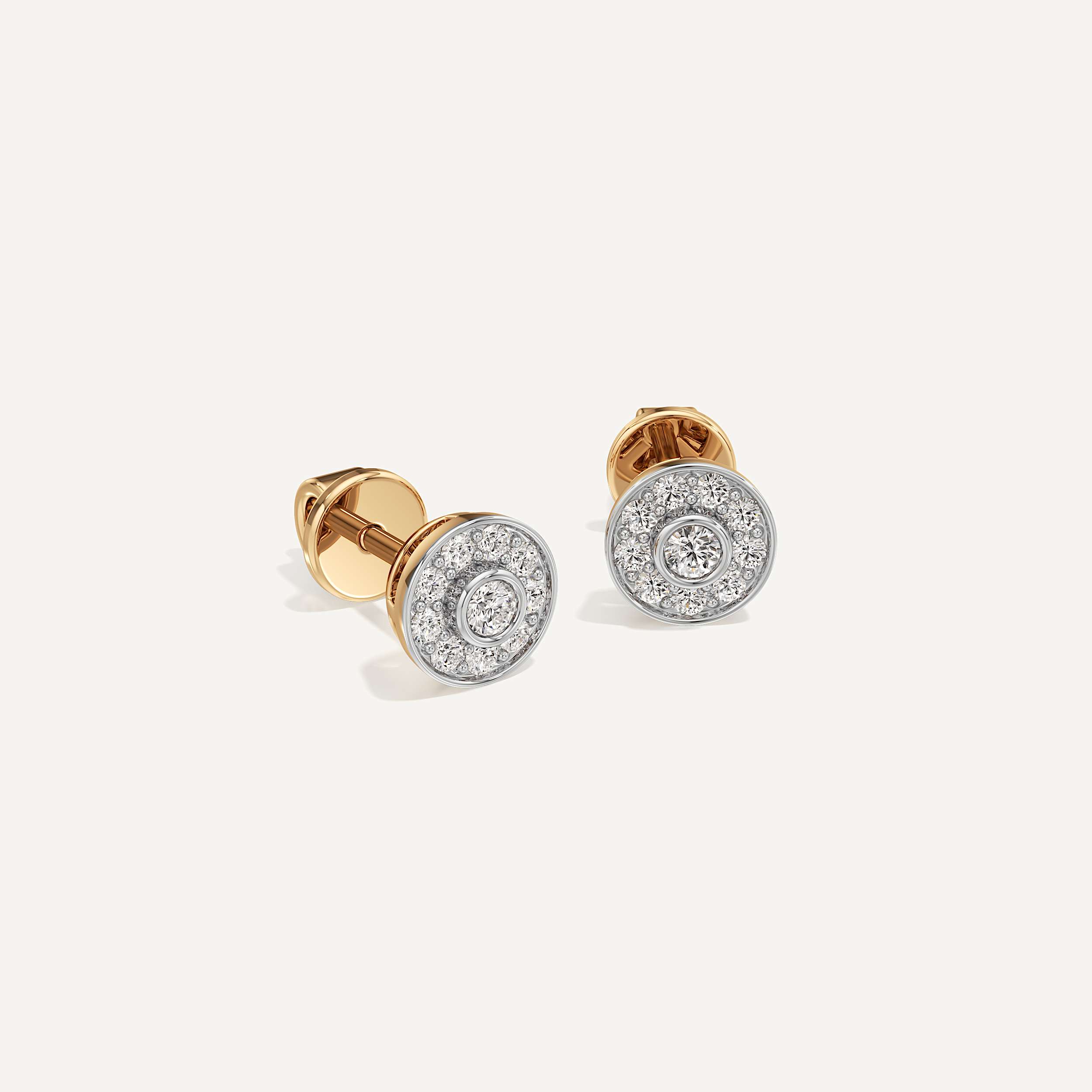 Fits Everywhere Round Diamond Earrings