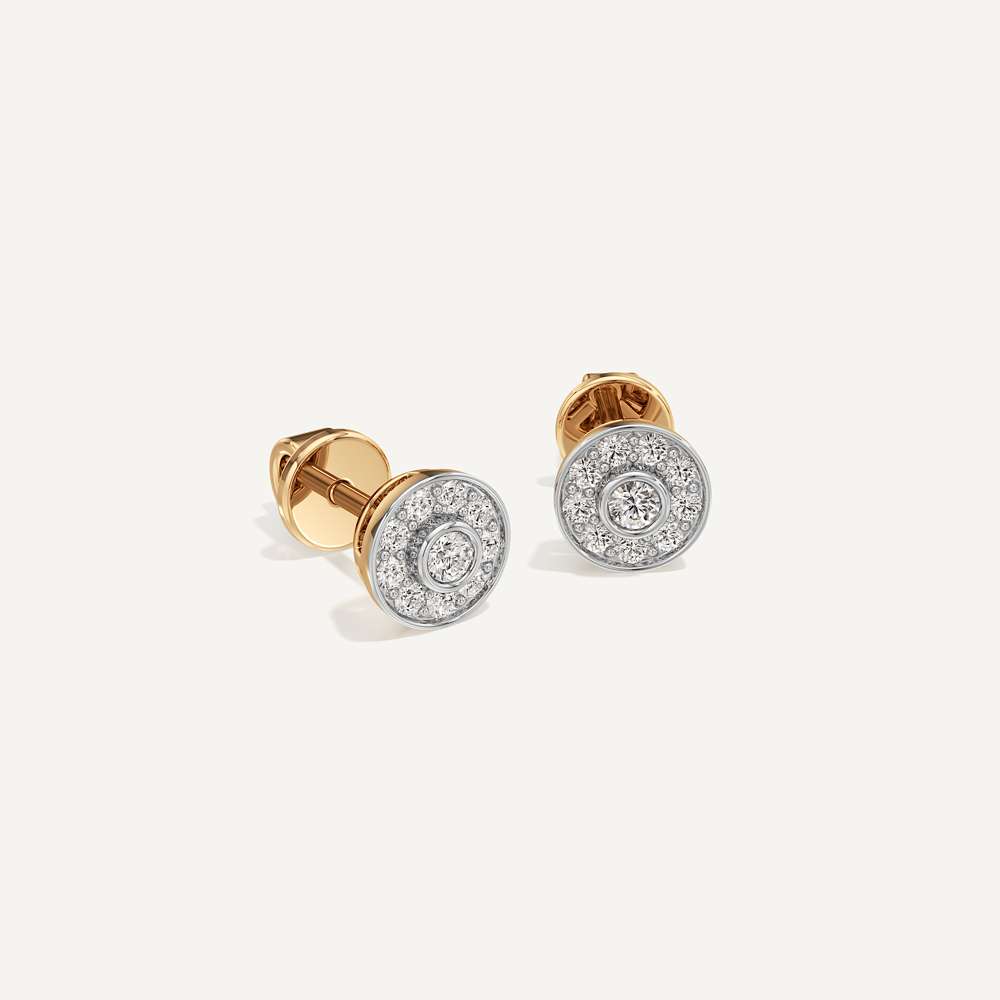 Fits Everywhere Round Diamond Earrings