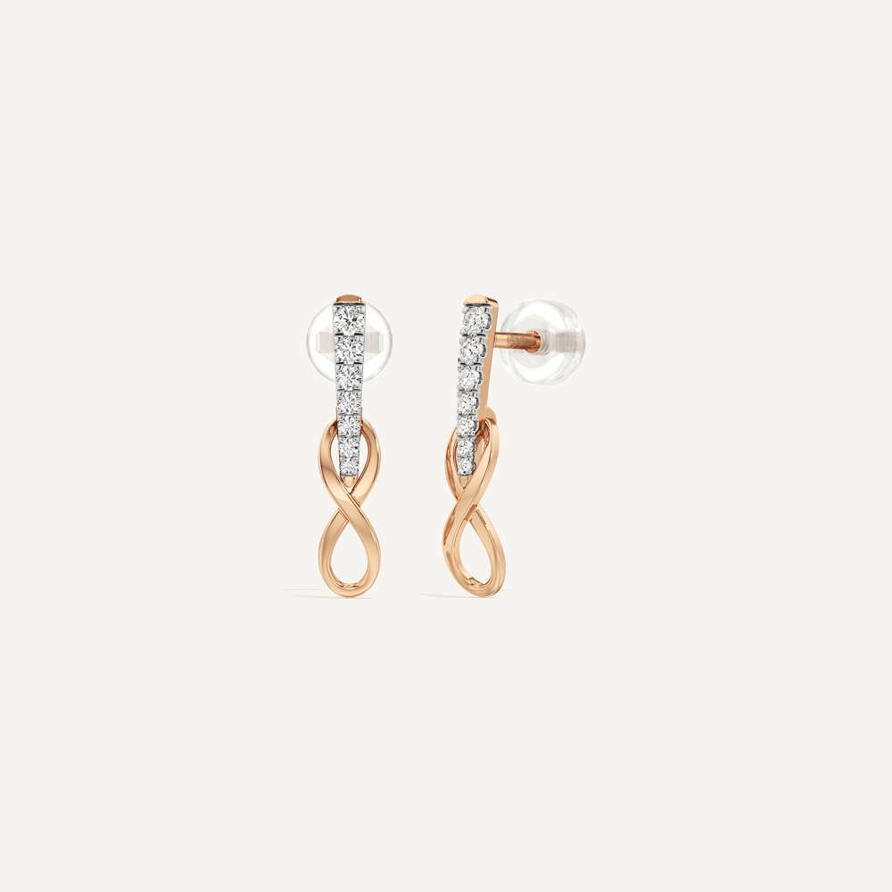 Infinity Link Round Diamond