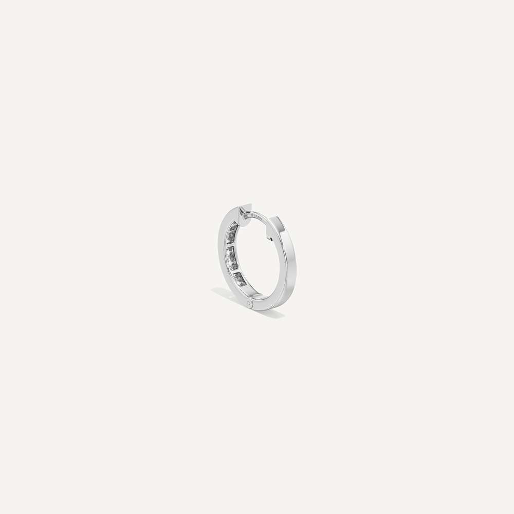 Grandeur Channel Set Diamond Huggies
