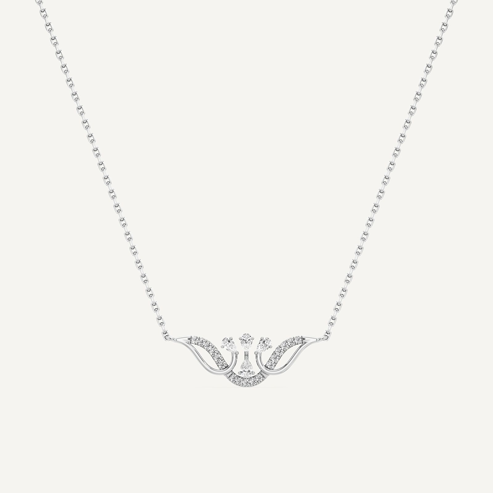 Swan Curve Pear Diamond
