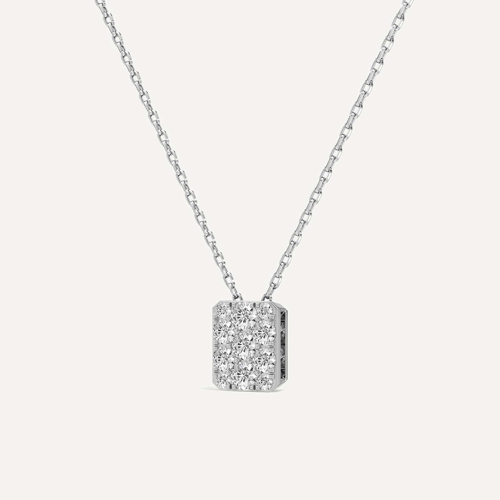 Amora Emerald Diamond Pendant