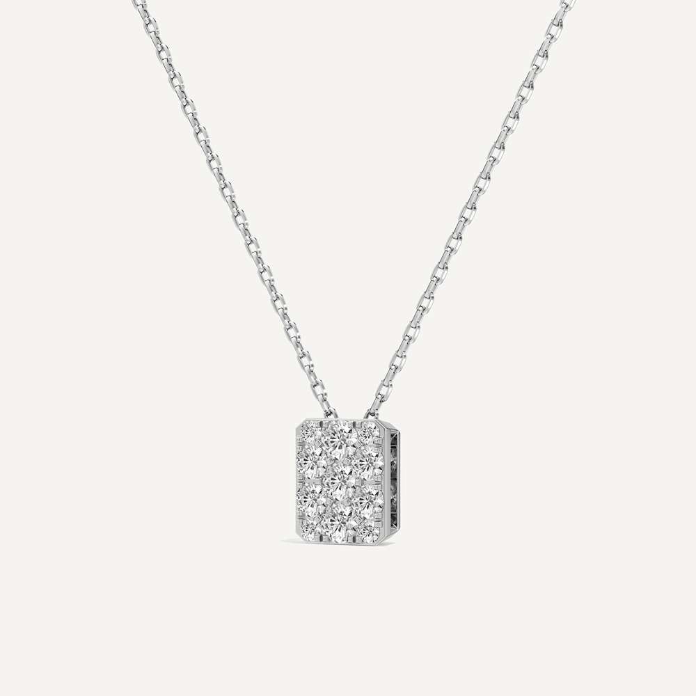 Whisper Emerald Diamond Pendant