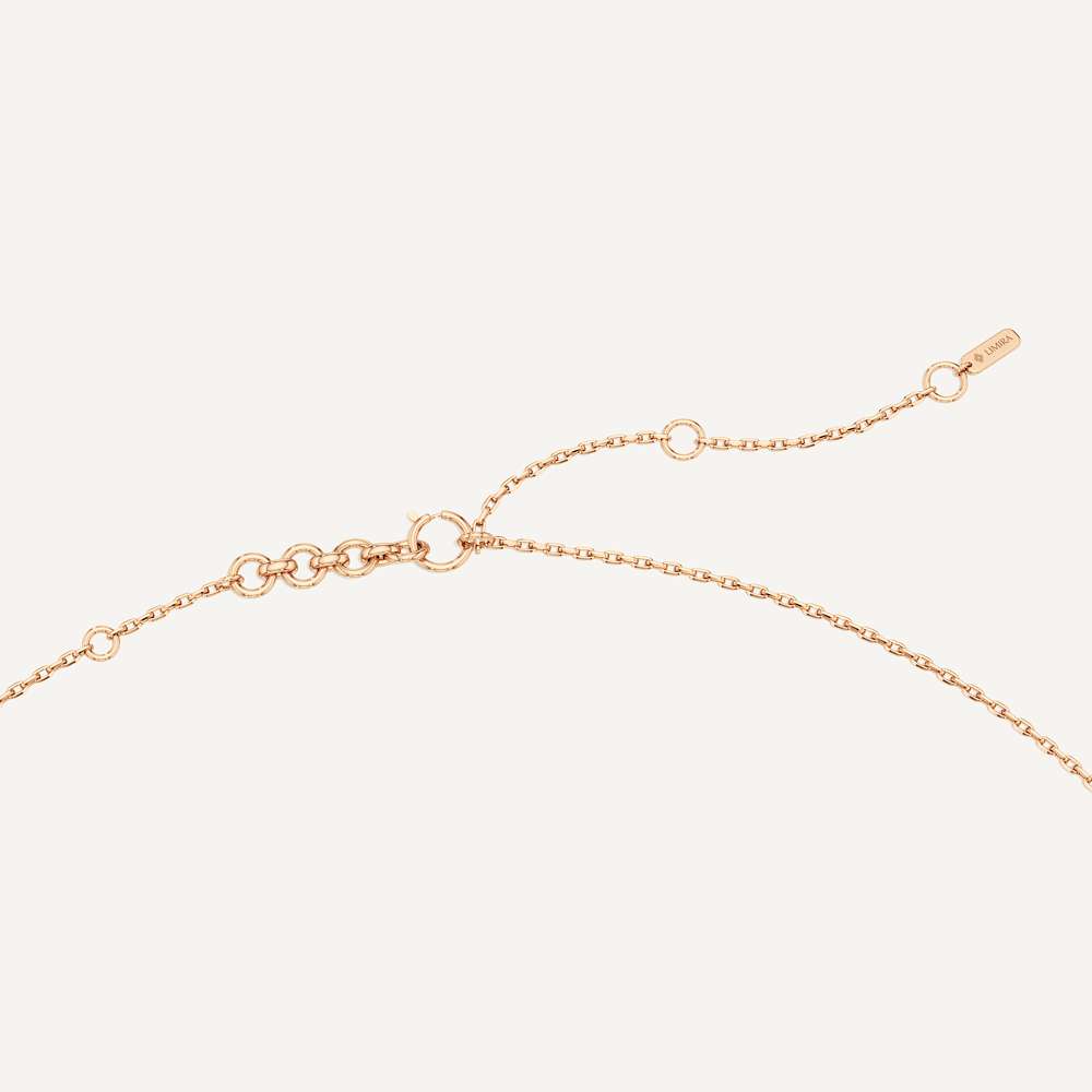 Quietly Seen Pear Diamond Pendant with Chain