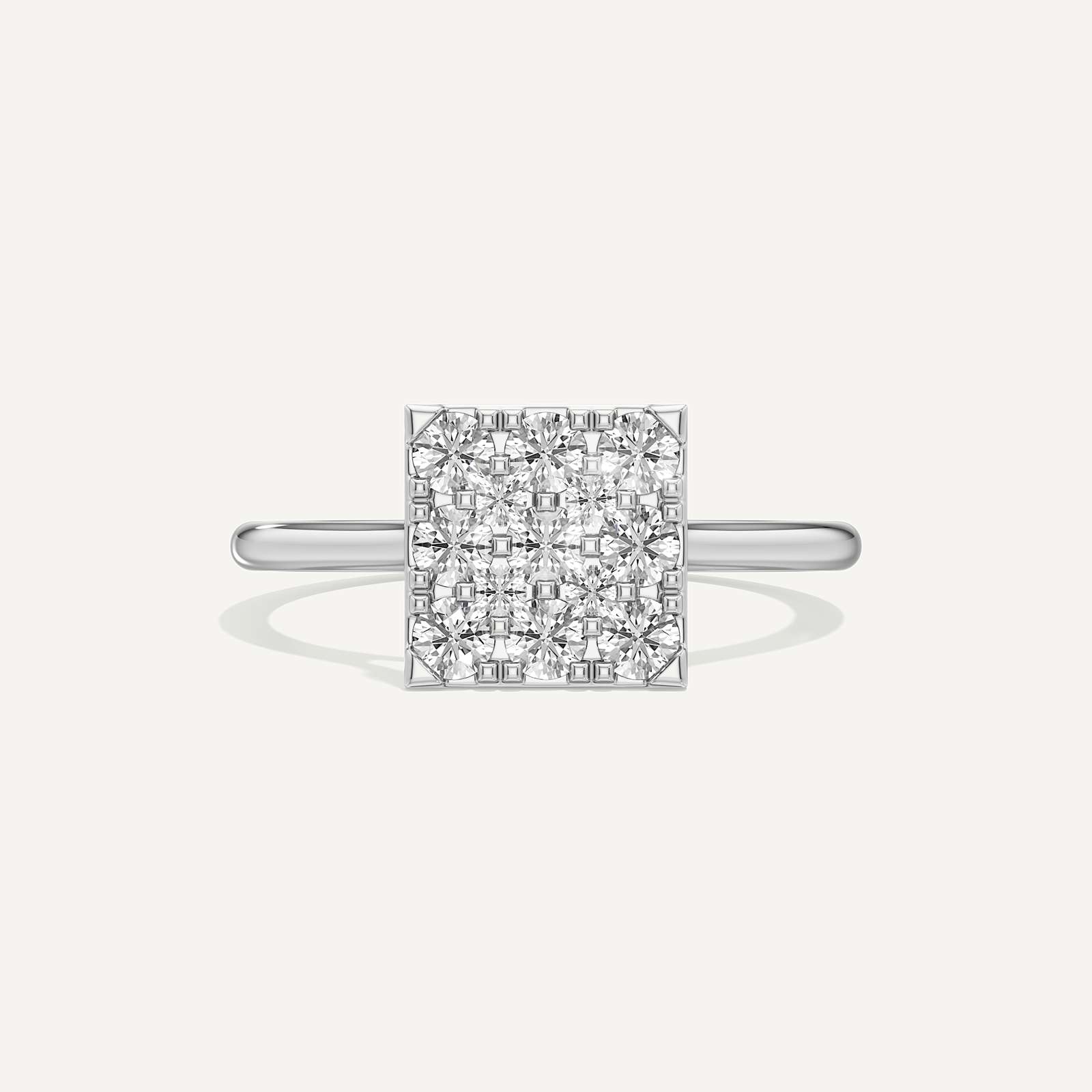 Breathtaking Princess Diamond Ring