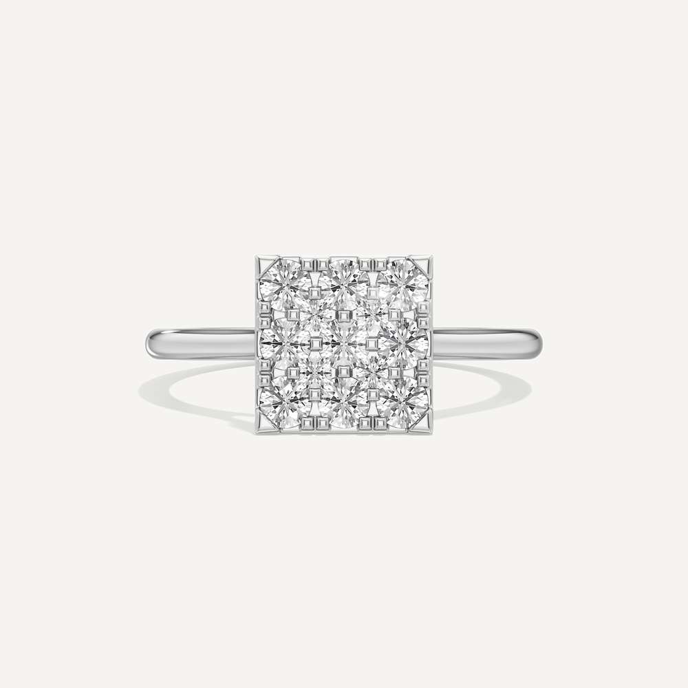 Breathtaking Princess Diamond Ring