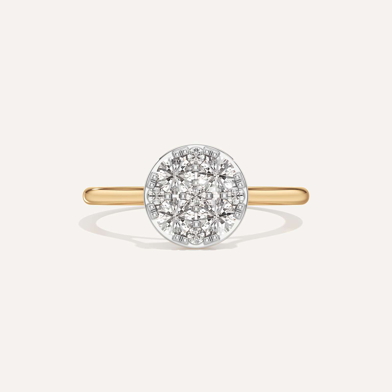 Whisper Round Diamond Ring