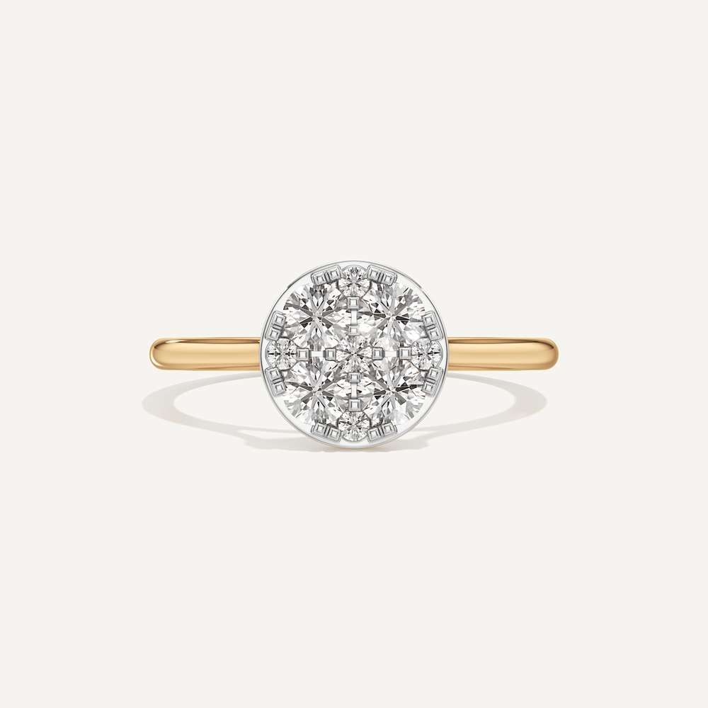 Whisper Round Diamond Ring