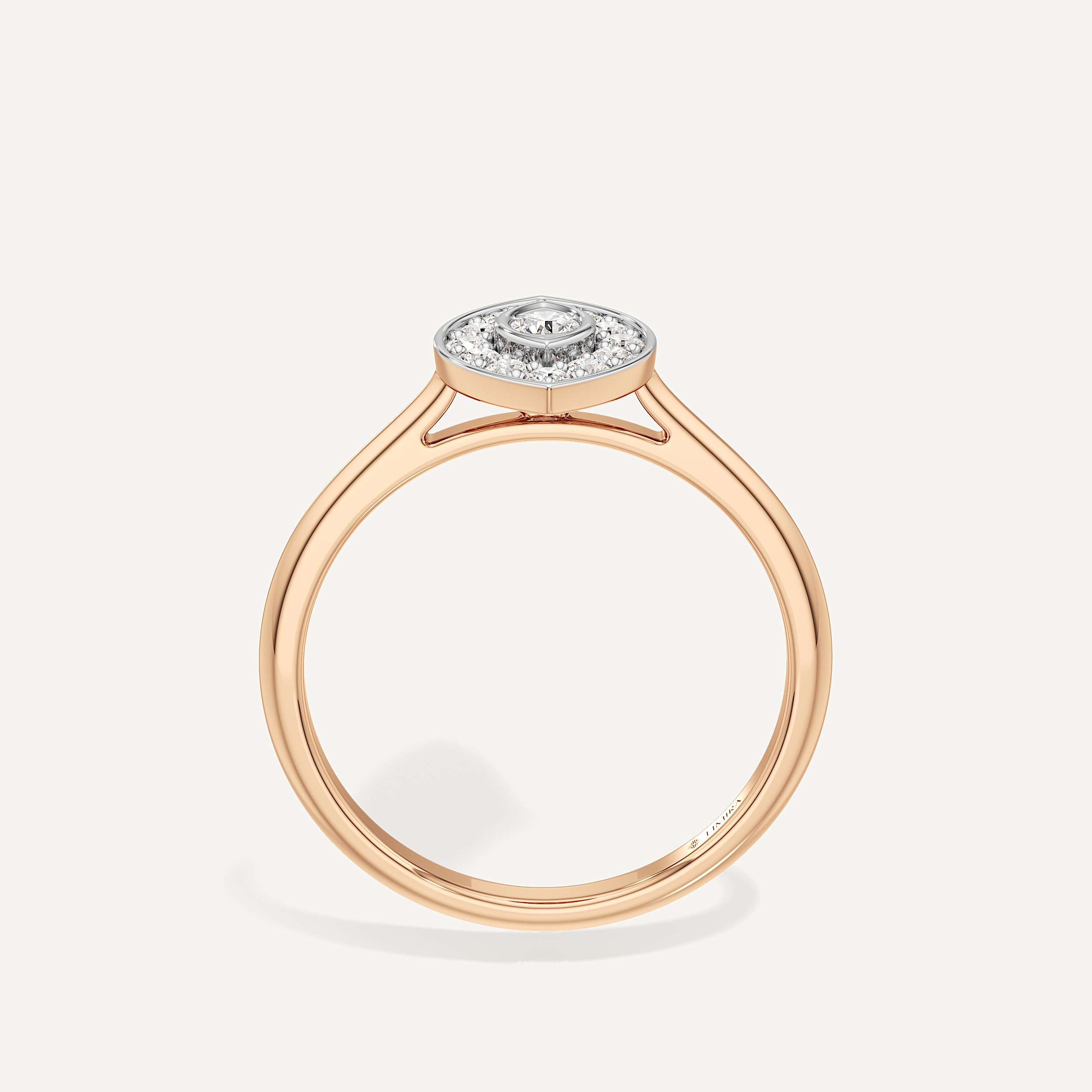 Evil Charm Marquise Diamond Ring