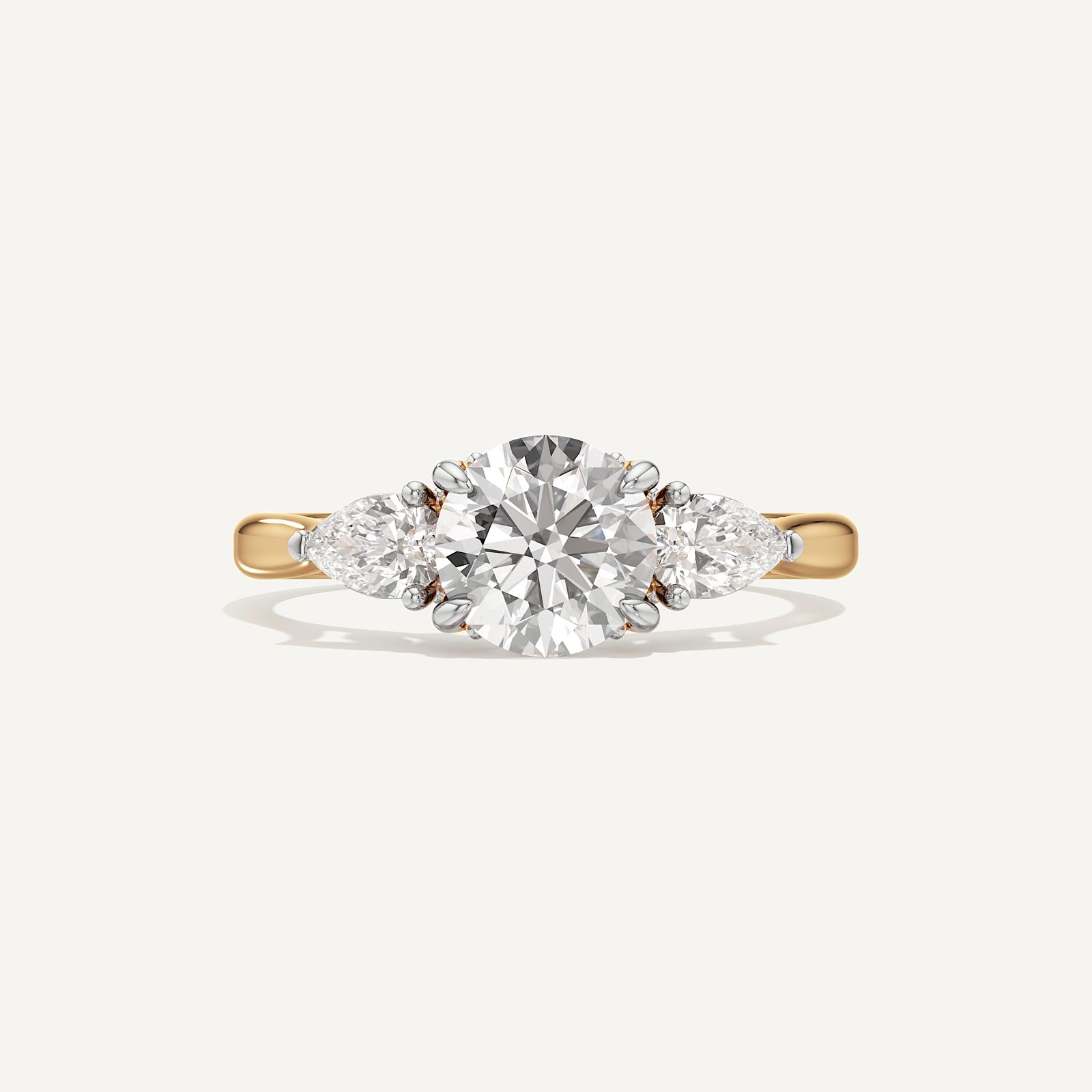Triple Twist Diamond solitaire