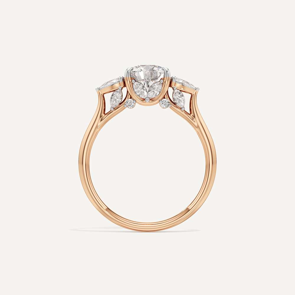 Triple Twist Diamond solitaire