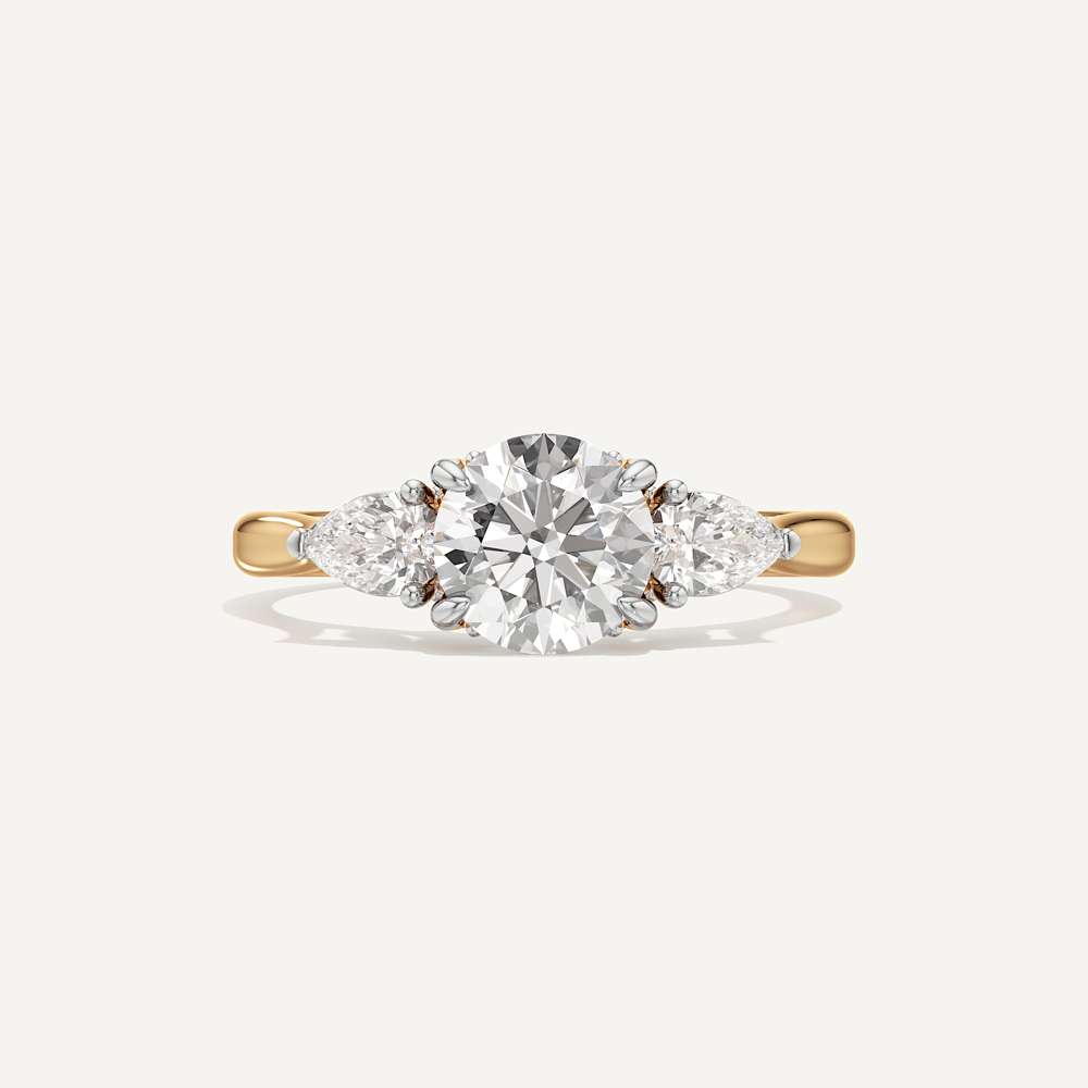 Triple Twist Diamond solitaire