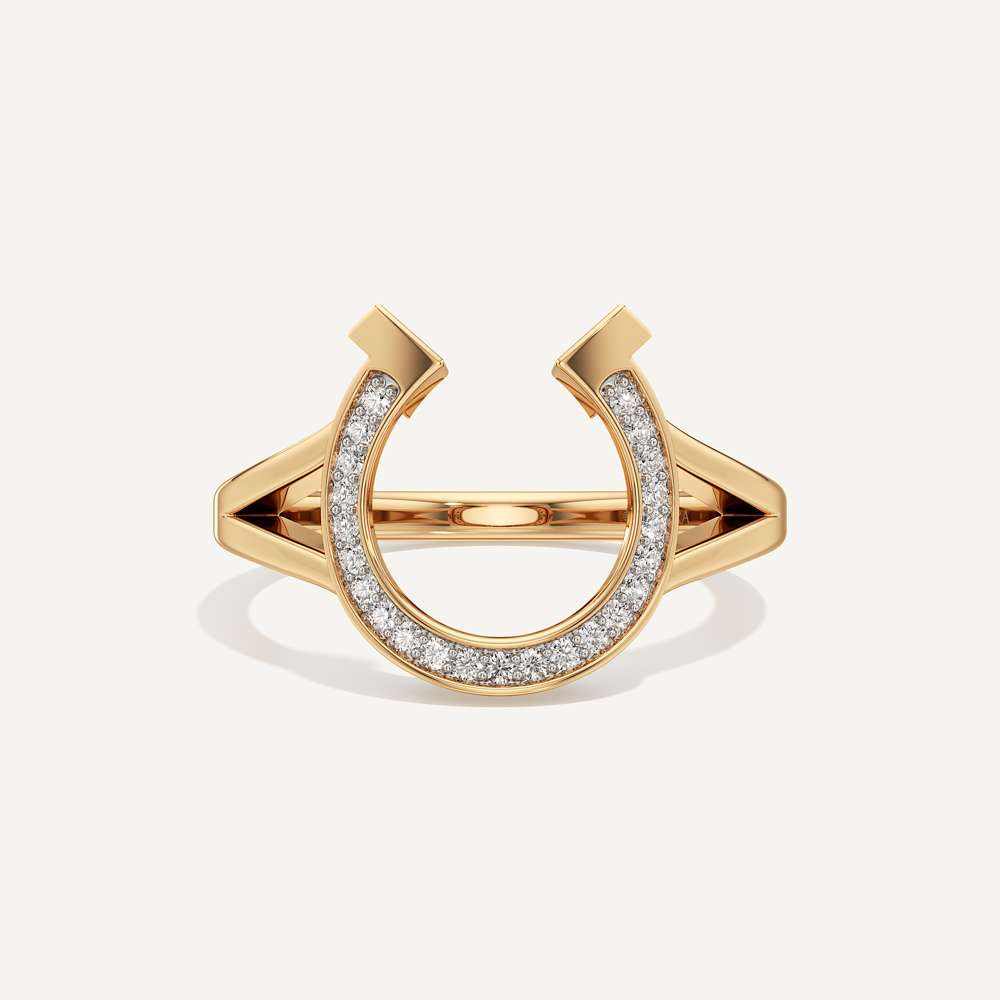Fortuna Classic Horseshoe Ring