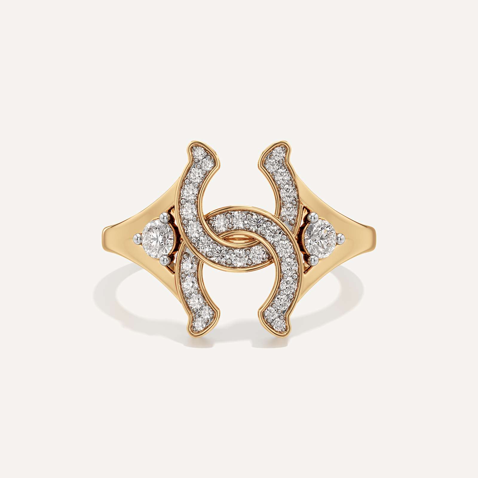 Buy Best|Maison Double Arc Horseshoe Ring|online