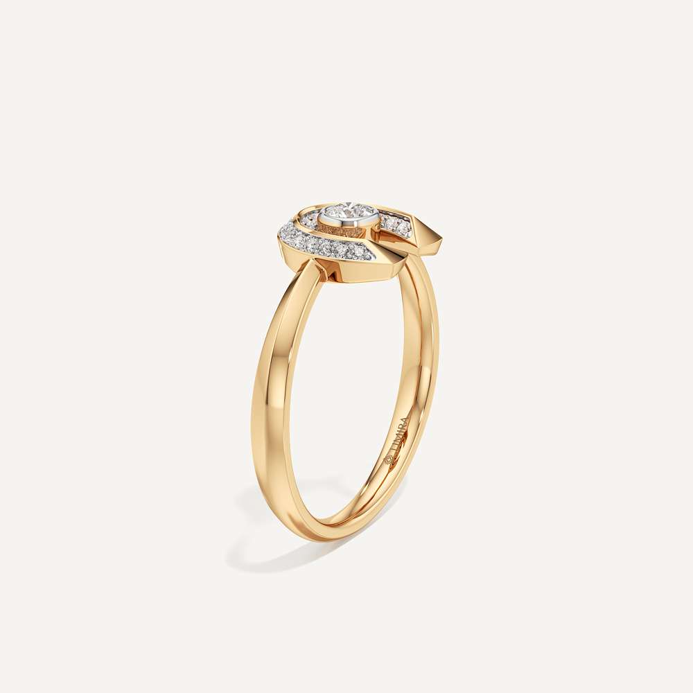 Meridian Loop Horseshoe Ring