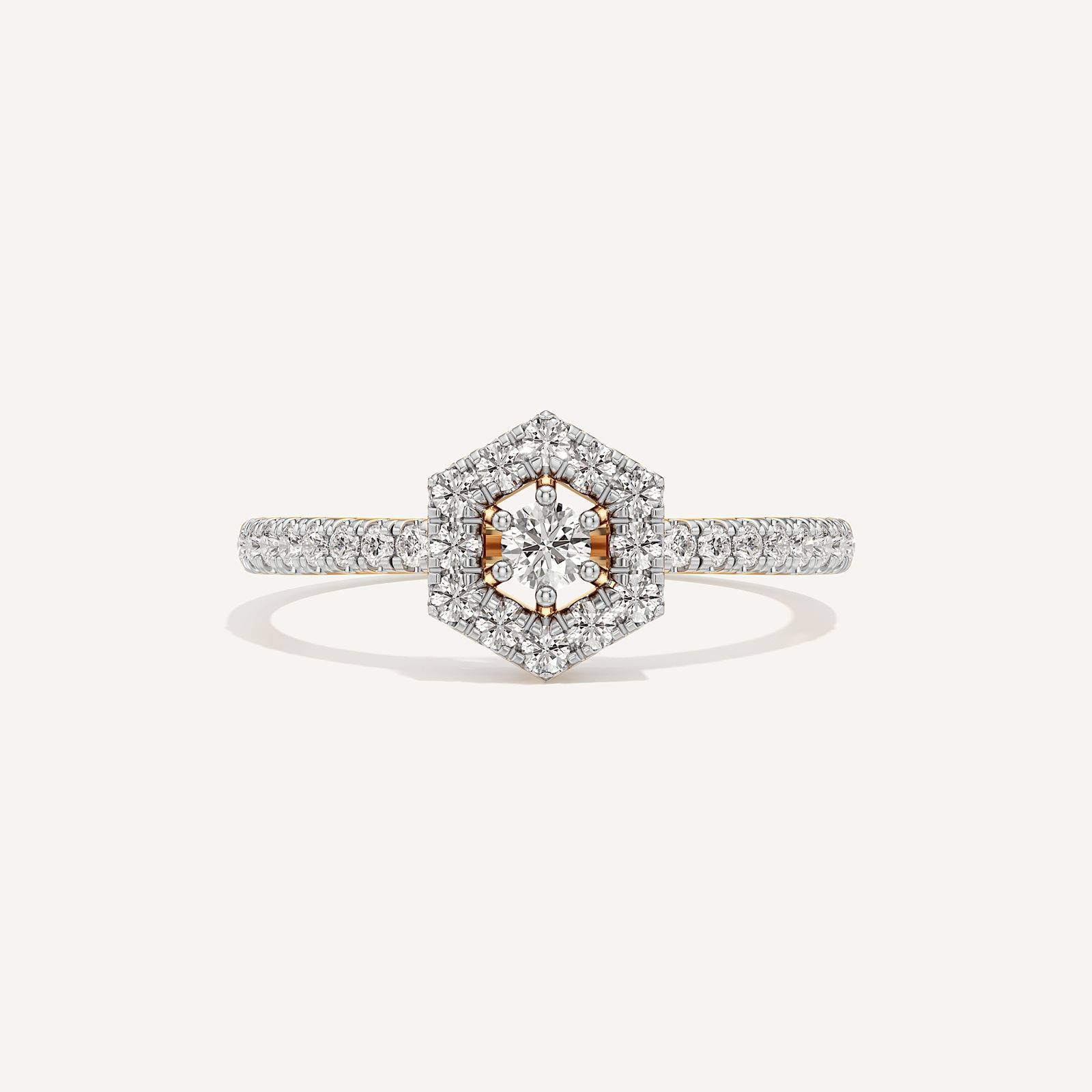 Orra Honeycomb Round Diamond