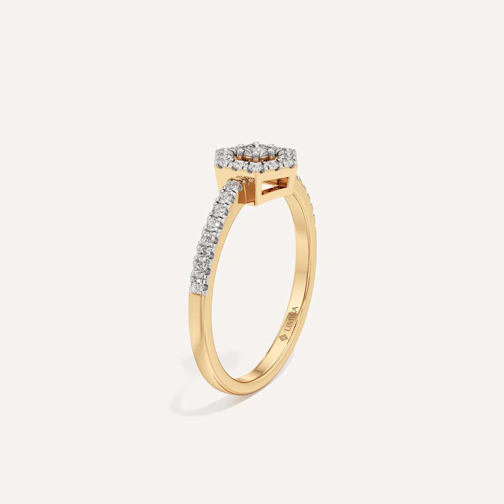 Orra Honeycomb Round Diamond