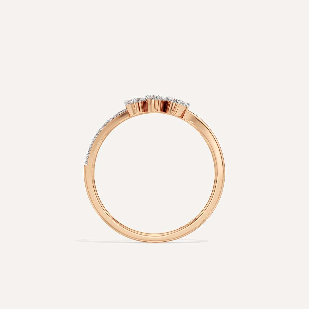 Bellezza Round & Pear Diamond