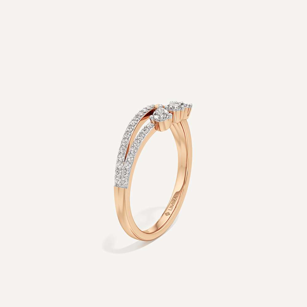 Bellezza Round & Pear Diamond