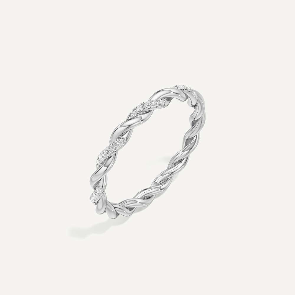 Ripple Wedding Band