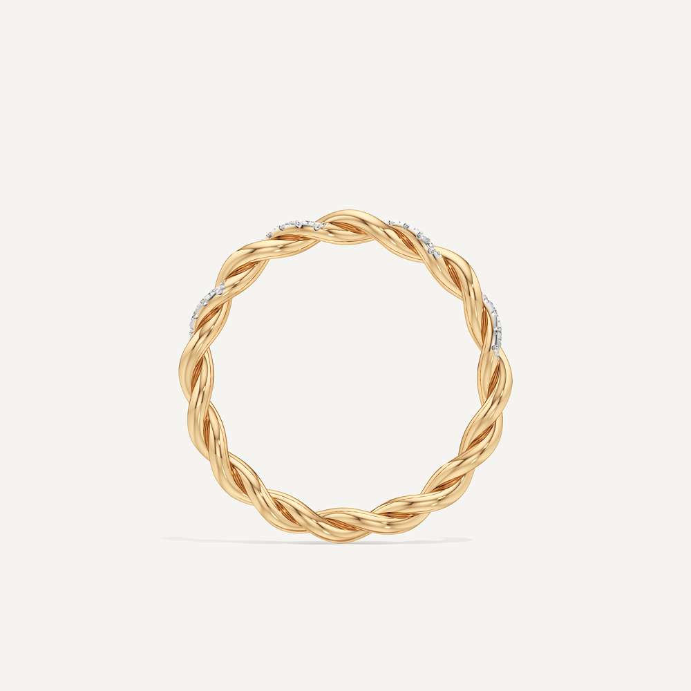 Ripple Wedding Band