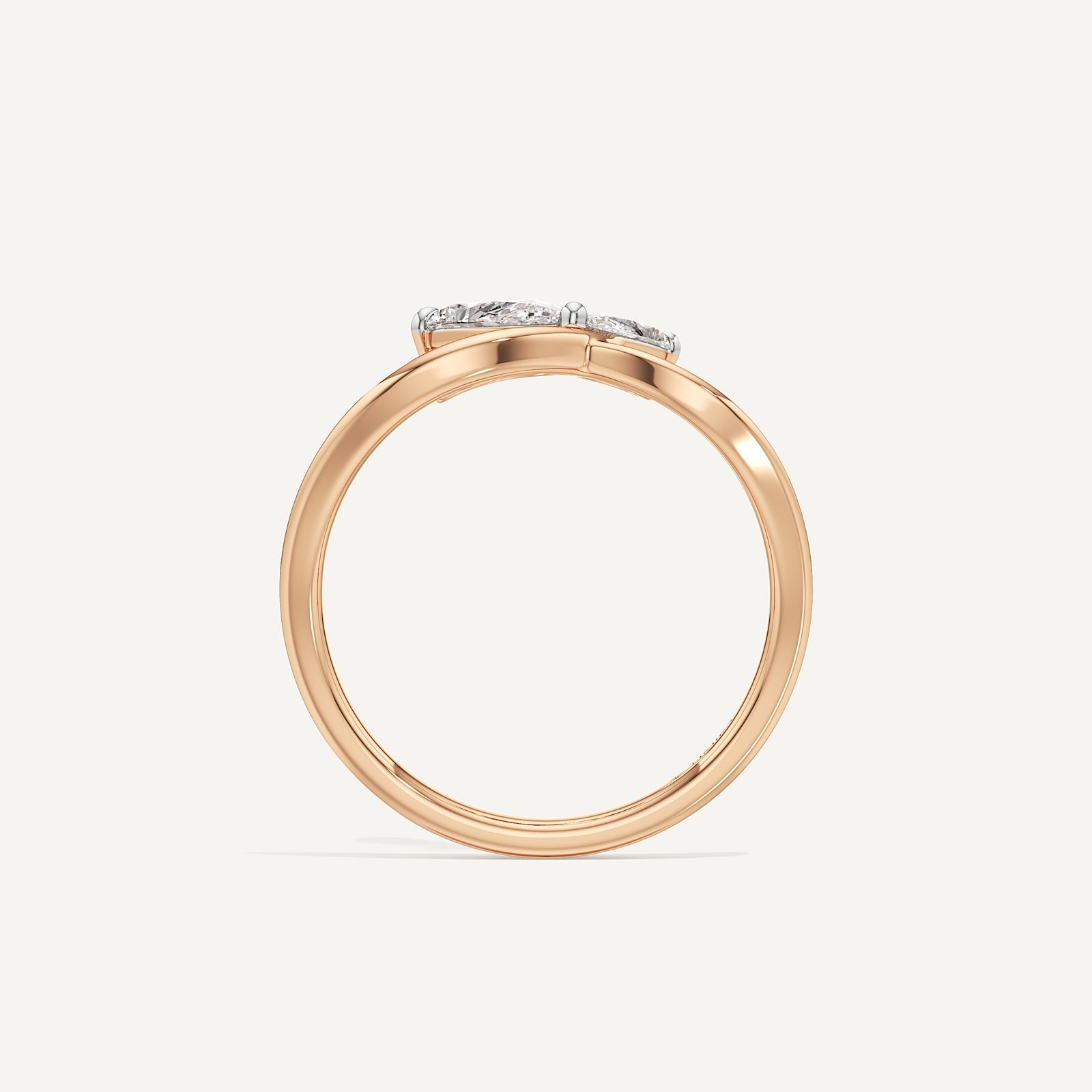 0.50 & 1 Ct Pear Duo Toi et Moi Diamond