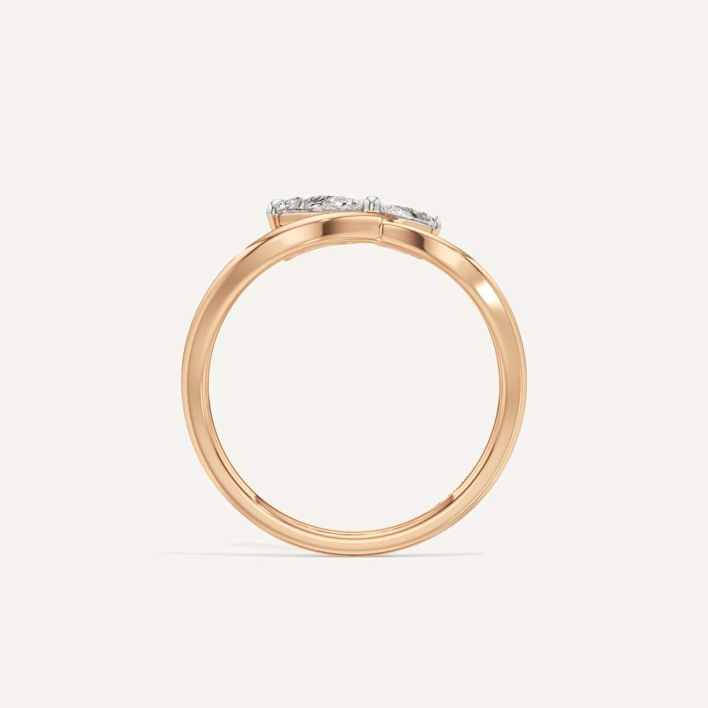0.50 & 1 Ct Pear Duo Toi et Moi Diamond